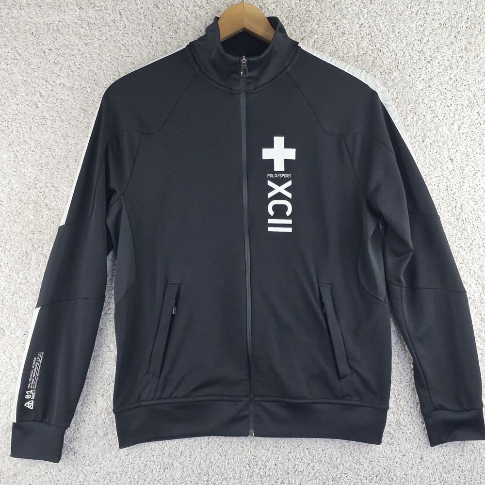 Polo‎ Ralph Lauren Sport Performance Technical Knitwear Track Jacket Sz Medium
